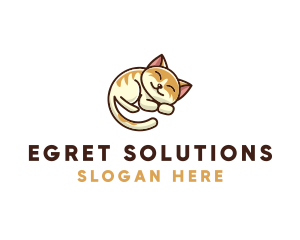 Pet Cat Vet logo design