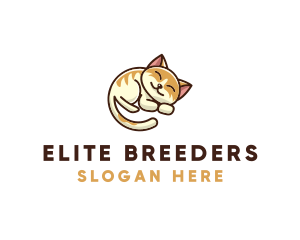 Pet Cat Vet logo design