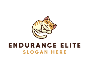 Pet Cat Vet logo design