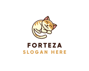 Pet Cat Vet logo design