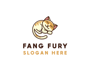 Pet Cat Vet logo design