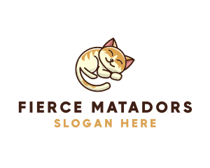 Pet Cat Vet logo design