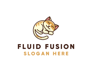 Pet Cat Vet logo design