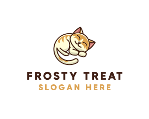 Pet Cat Vet logo design