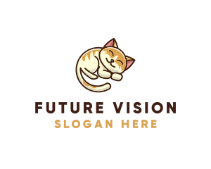 Pet Cat Vet logo design