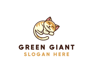 Pet Cat Vet logo design