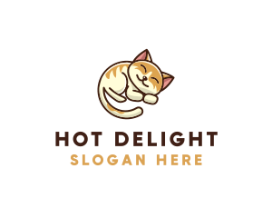 Pet Cat Vet logo design