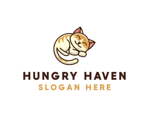 Pet Cat Vet logo design