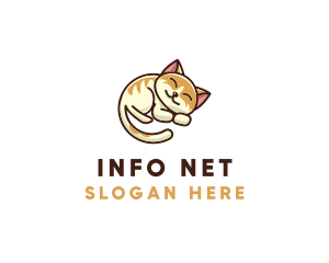 Pet Cat Vet logo design