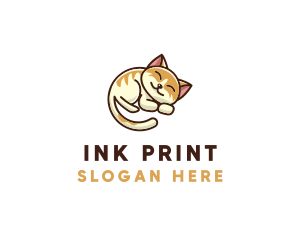 Pet Cat Vet logo design