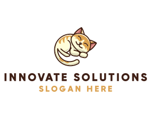 Cat - Pet Cat Vet logo design