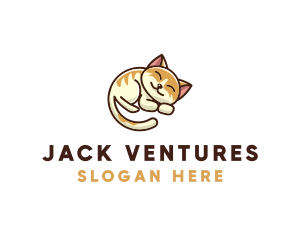 Pet Cat Vet logo design