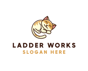 Pet Cat Vet logo design