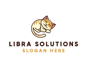 Pet Cat Vet logo design