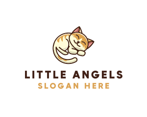 Pet Cat Vet logo design