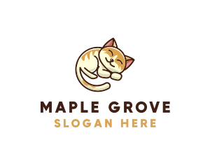 Pet Cat Vet logo design