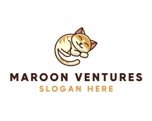 Pet Cat Vet logo design