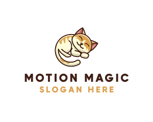 Pet Cat Vet logo design