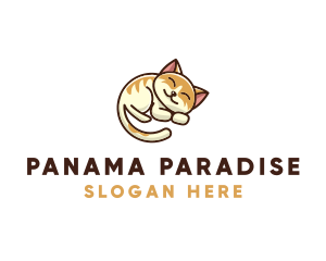 Pet Cat Vet logo design