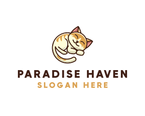 Pet Cat Vet logo design