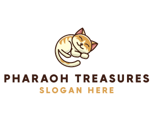 Pet Cat Vet logo design