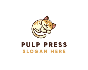 Pet Cat Vet logo design