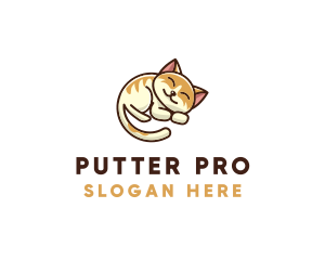 Pet Cat Vet logo design