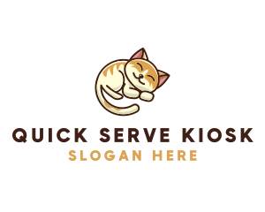 Pet Cat Vet logo design