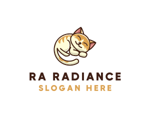 Pet Cat Vet logo design