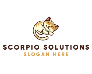 Pet Cat Vet logo design