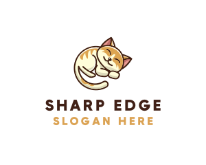 Pet Cat Vet logo design