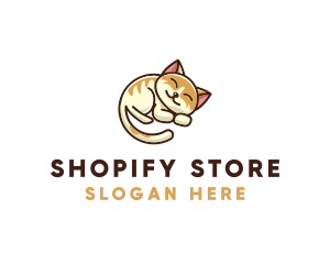 Pet Cat Vet logo design