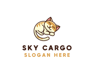 Pet Cat Vet logo design