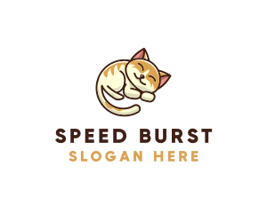 Pet Cat Vet logo design