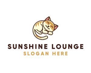 Pet Cat Vet logo design