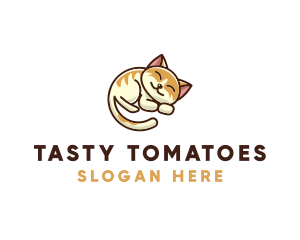 Pet Cat Vet logo design