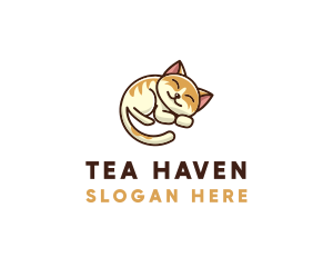 Pet Cat Vet logo design