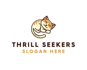 Pet Cat Vet logo design