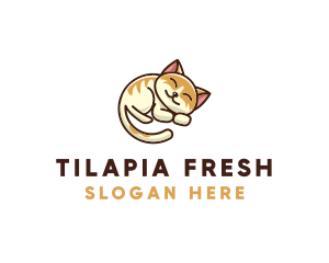 Pet Cat Vet logo design