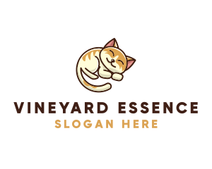 Pet Cat Vet logo design