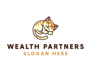 Pet Cat Vet logo design