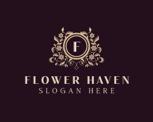 Flower Organic Beauty logo design