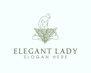 Beautiful Feminine Lady logo design