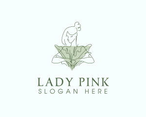 Beautiful Feminine Lady logo design