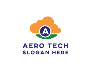 High Tech Cloud logo design