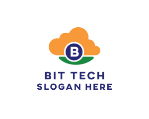 High Tech Cloud logo design