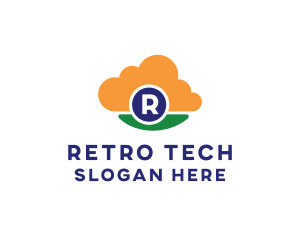 High Tech Cloud logo design