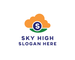 High Tech Cloud logo design