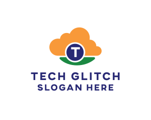 High Tech Cloud logo design