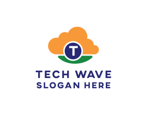 High Tech - High Tech Cloud logo design